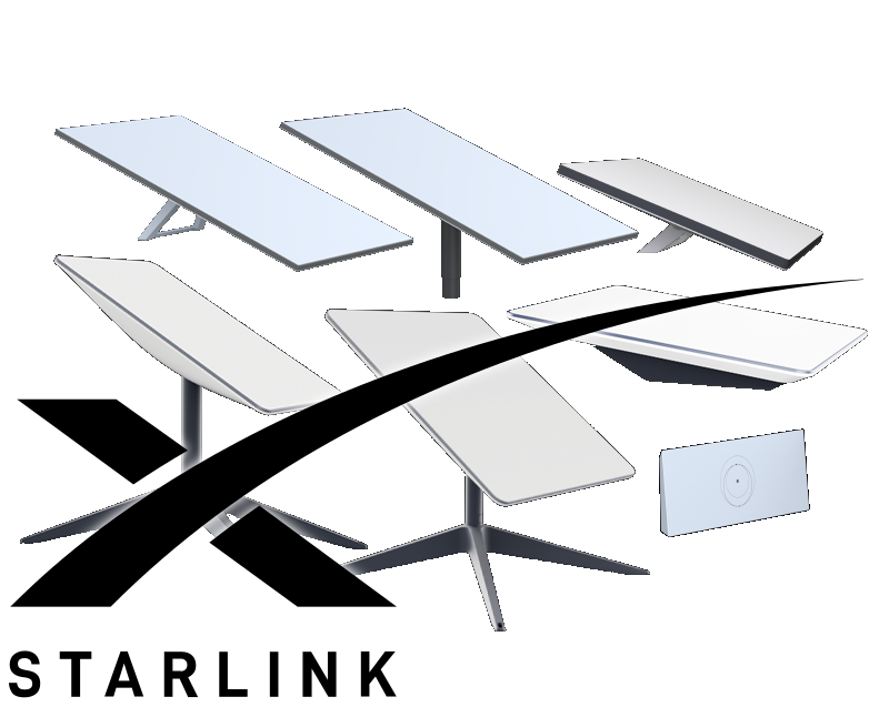 starlink antennas